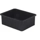 LEWISBins ESD-Safe Divider Box 22-13/32"L x 17-13/32"W x 8"H Lot of 4