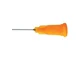 Nordson EFD 7018314 Dispensing Needle Tip, Straight, 23GA, 0.5' L, Orange,