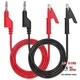 Sumnacon Multimeter Banana Plug to Crocodile Alligator Clip Test Probe, 1 m