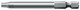 Wera 134686, 867/4 IP Torx Plus&reg; Bits, 15 IP x 70 mm