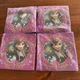 Disney Frozen Anna Paper Napkins 4 pkgs (64 pieces) NEW  Approx 12.75" square