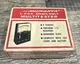 Micronta RadioShack 20,000 ohms/volt Analog 17 Range Multitester 22-046 New