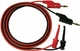 Elenco TL-12 Banana to Mingrabber Set - Length 36" - 18 Gauge Wire