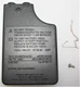 Fluke 80TK  Bottom Case Half w/screw + Battery Tension clip 