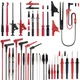 PowerBear 29PCS Multimeter Test Leads Kit with Replaceable Wire Multicolored 