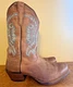 Nocona Boots Women Size 9B Brown Leather Western Cowboy Pull On Square Toe 5009