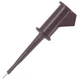 Pomona 5360-0 SMD Grabber Test Clip With 0.025 Inches Square Pin, Black