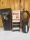 Vintage AmpRobe Ultra RS-3 Clamp Meter With Original Leather Case ****untested**