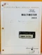 HP 03465-90010 1976 Model 3465B Multimeter Operating & Service Manual.