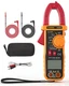 OIUEBXE HC600 Clamp Meter for Electricians & HVAC, 600A True RMS yellow,red
