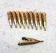 10 Pack Mueller BU-34C Micro Alligator Clip Test Connector w/ Smooth Jaw Copper