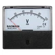 Baomain Voltmeter DH-670 DC 0-100V Rectangular Class 2.0 Analog Panel Volt Volta