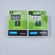 Dymo D1 3/4" Black on White And 1/2" White On Black Label Cassette Tape      