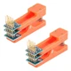EC Buying 2Pcs 2.54mm 2 * 5Pin Double Row Test Clip Module Board 5Pin... 