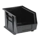 QUANTUM STORAGE SYSTEMS QUS239CO ESD Conductive Bin,Black,PP,7 in 2TB25