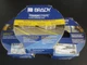 BRADY 104317 BLACK/YELLOW FLOOR TAPE - 3 ROLLS 2" X 100'