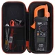 Case Compatible with Klein Tools CL800 CL810 CL700 CL600 Digital Clamp Meter, Po