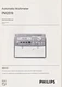 Philips PM2519 Automatic Multimeter Service Manual 94499 750 2111 841115