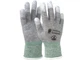 Transforming Technologies GL4503T - ESD Nylon Inspection Gloves, Finger Tip