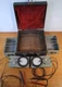 2 Barnett Instrument Military Analog Multimeter ME-77C/U & Storage Box Untested