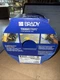 Genuine BRADY Toughstripe 104317 Floor Marking Tape Black/Yellow 2 in x 100 feet