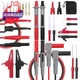 EDGELEC 28 Pcs Multimeter Test Leads Kit with Replaceable Gold-Plated...