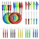 Goupchn Back Probe Kit 30PCS Banana Plug to Copper Alligator 30PCS, P1920B 