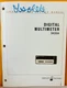HP 03435-90002 1979 Model 3435A Digital Multimeter Operating & Service Manual.