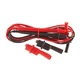 Southwire 60010S Replacement Test Leads with Alligator Clips;black red