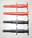 Genuine Fluke Heavy Duty Insulated Alligator Clips - Two Pairs