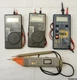 4 Electrical Multimeter Testers - Beckman DM78, Circuitmate DM 73