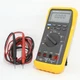 Very Good Fluke 87 True RMS (TRMS) Digital Multimeter w/ Leads & Case Skin