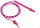 1pc Pomona 5144-48-2 Test Lead, Test Tip Probe To 4Mm Banana Plug, Red, 1.2