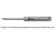 Wera 05332609001 - 867/9 TX 8 X 70 MM BITS FOR TORX SOCKET SCREWS