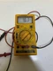 METEX KOREA KM-3650 VINTAGE MULTI METER AC/DC VOLTS AMPS OHMS CAPACITY FREQUENCY