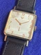 Vintage Mens Wittnauer 10K GF Top Square Case 17J 9WN 5009 Swiss Running