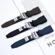 21 22mm Leather Strap Wrist Watch Band Fits IWC Big PILOT IW5009 TOP GUN IW3880