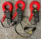 (3) AEMC SR-604 Meter Current Probes Input 1000 Amp Output: 1mA/Amp  Powermetrix
