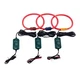 Extech PQ34-30: 3000A Flexible Current Probes (Set of 3)