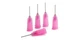 Nordson EFD 7018178 Dispensing Tip, 20 Gauge, Pink, 1/2", 50/Bag