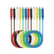 Sumnacon Magnetic Jumper Wires - 6pc Silicon Soft Flexible Magnetic Leads for...