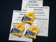 Hioki 9695-02 Clamp On Current Sensor 50A Output Set of 3 for Meter USED