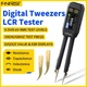 FNIRSI LCR-ST1 Mini Smart Tweezer LCR SMD ESR Tester Resistance Capacitance Indu