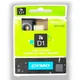 DYMO D1 Label Cassette 45803 Black on White Polyester Tape 19mm x 7m Belgium