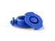 Nordson EFD 7366104 Syringe Barrel End Caps, 10cc, Blue, 50/Pkg, Optimum Series