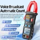 ANENG AT619 Digital Voice Broadcast Multimeter Professional AC/DC Clamp Meter-