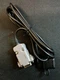 Vintage Radio Shack RS232 Cable , Fits Old 22-168A DMM. Serial Connector to PC.