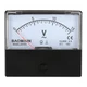 Baomain Voltmeter DH-670 AC 0-15V Rectangular Class 2.5 Analog Panel black 