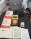7 Pc. Lot Triplett VOM Volt Ohm MultiMeter Model 3400 H Instruction Manuals Case