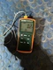 EXTECH INSTRUMENTS EASYVIEW 10 MODEL EA10 TYPE DUAL-K INPUT THERMOMETER